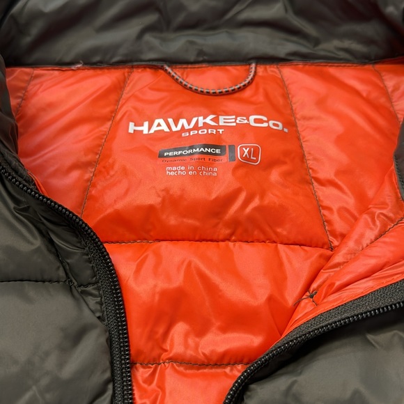 NWT Hawke & Co. Sport Performance Lightweight Duck Down Puffer Vest Size XL - Picture 6 of 7